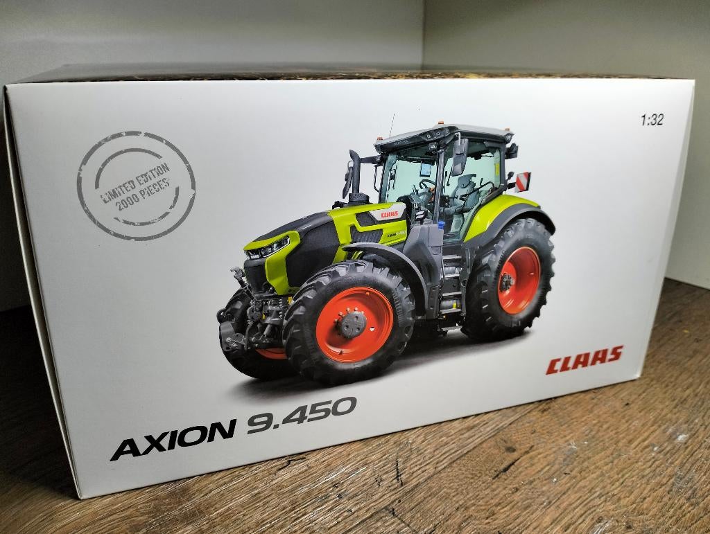 Te koop Marge Models Claas Axion 9.450 Gelimiteerd model ., Hobby en Vrije tijd, Modelauto's | 1:32, Nieuw, Tractor of Landbouw