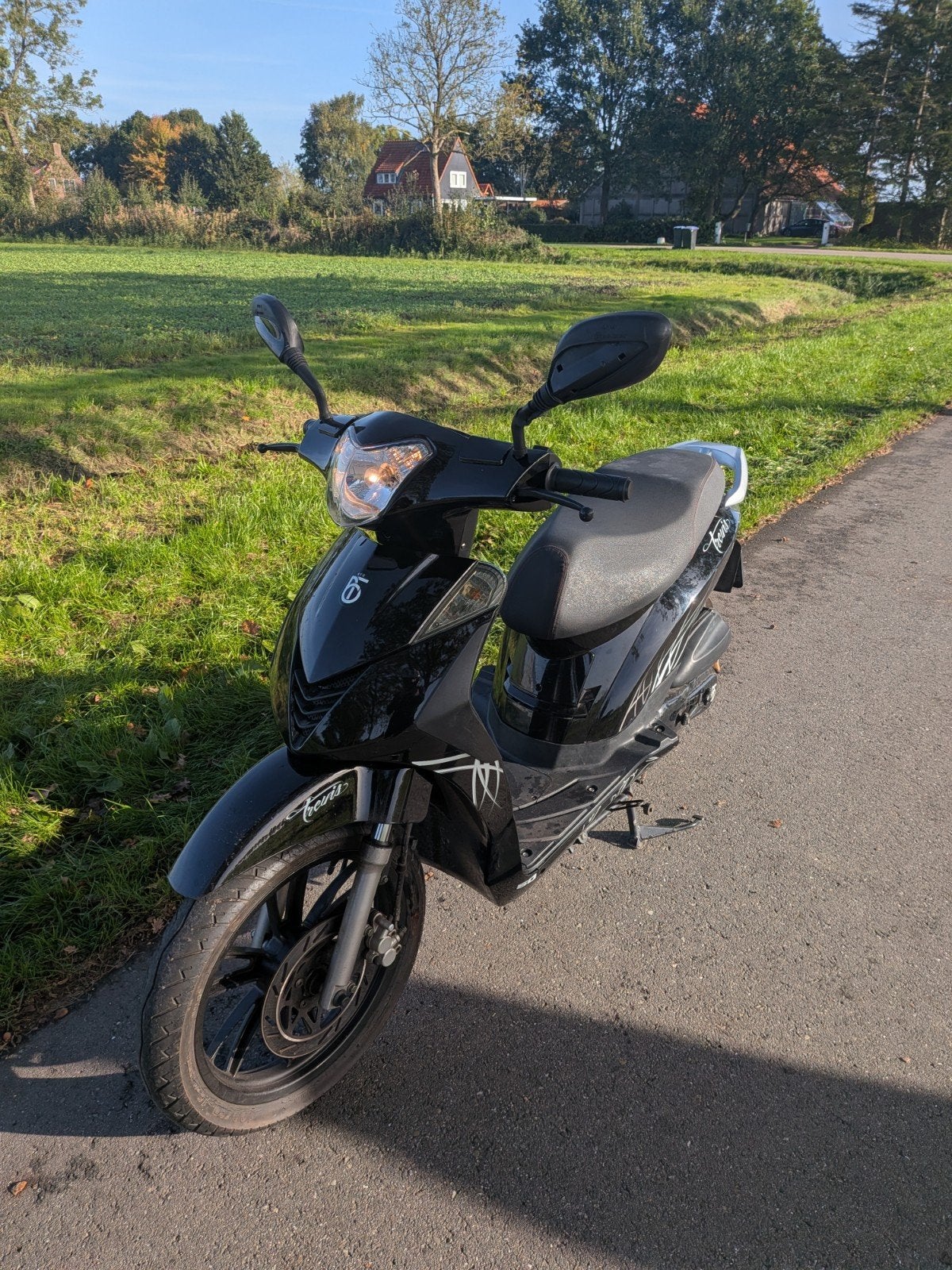 BTC Trevis 2017BJ - Watergekoelde Scooter (Geel Kenteken), Ophalen, Gebruikt, Benzine, Overige merken
