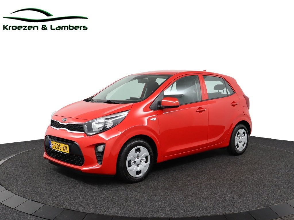 Kia Picanto 1.0 MPi Comfort Plus Line (bj 2020), Auto's, Voorwielaandrijving, Stof, Gebruikt, 4 stoelen