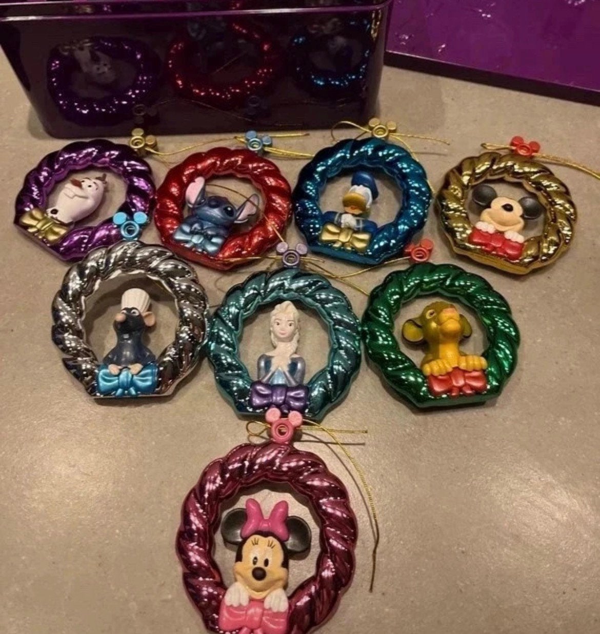 Disney kersthangers, AH, Verzamelen, Ophalen of Verzenden, Overige figuren, Nieuw, Beeldje of Figuurtje