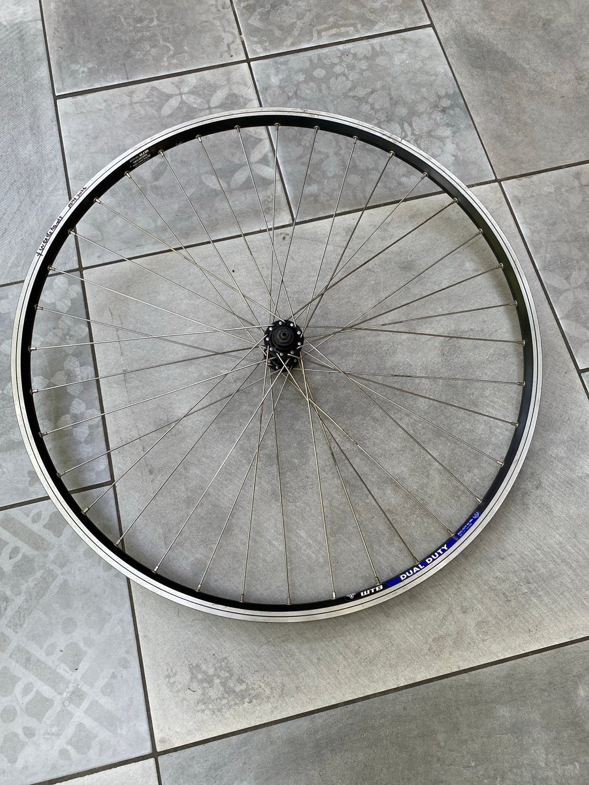 WTB Dual Duty XC 700c Wiel - 622 x 17, Gebruikt, Aluminium, Mountainbike, Ophalen
