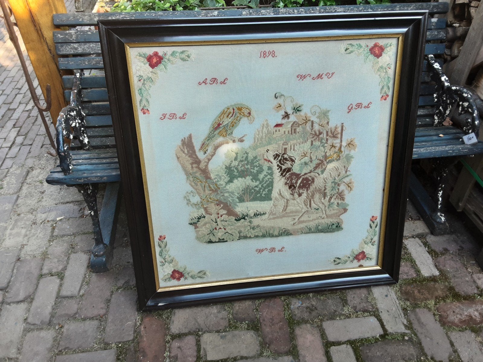 grote antieke merklap, Ophalen, Aardrijkskunde