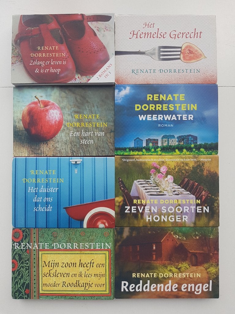 8x Dwarsligger Renate Dorrestein oa. Weerwater, Engel, Ophalen of Verzenden, Renate Dorrestein, Nederland