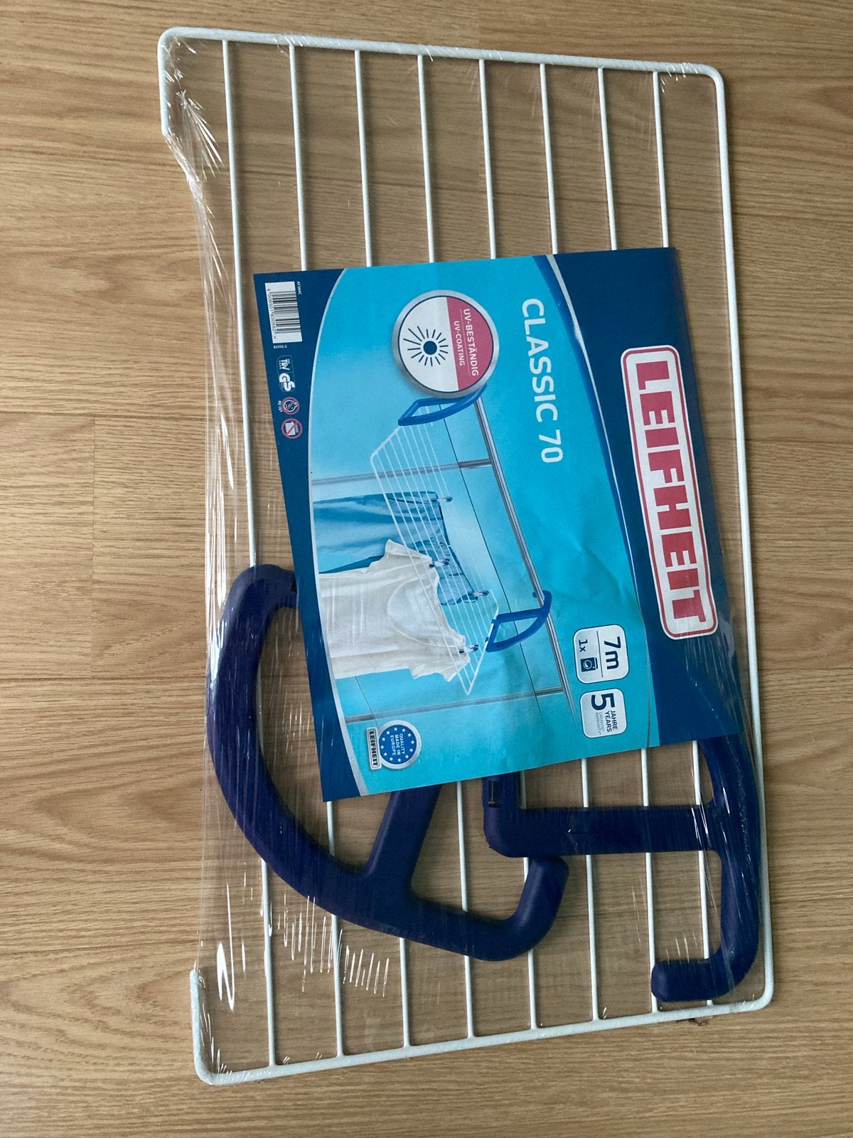 Leifheit Classic 70 droogrek voor balkon of radiator, Ophalen, Nieuw