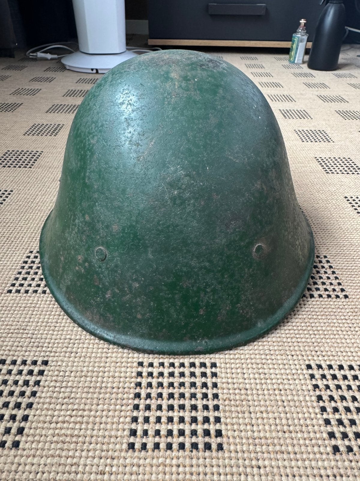 Nederlandse M34 helm ww2, Ophalen of Verzenden, Nederland, Helm of Baret
