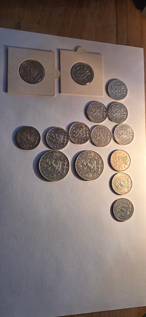 Collectie Nederlandse Guldens en Rijksdaalders Juliana, Ophalen, Koningin Juliana, Setje, Zilver