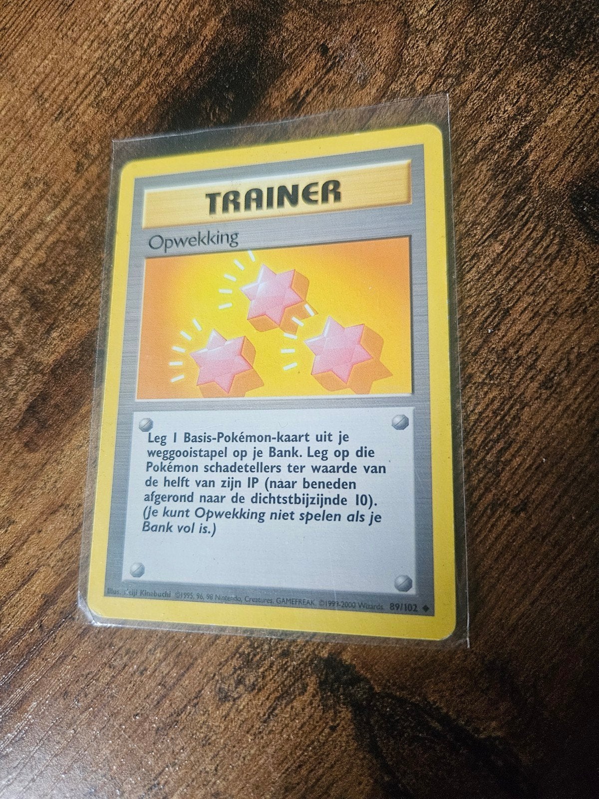 Pokémon Trainer Kaart - Opwekking (Wizards 89/102), Ophalen of Verzenden, Gebruikt, Losse kaart