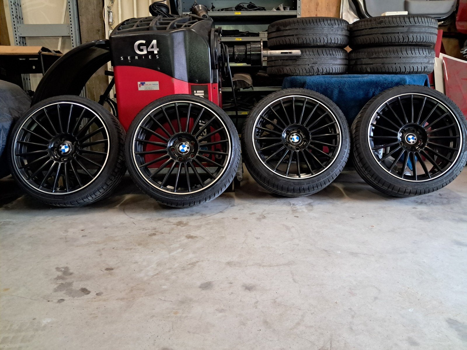 aangeboden BMW 19inch breedset Z4 e89, 255 mm, Banden en Velgen, Zomerbanden, Ophalen