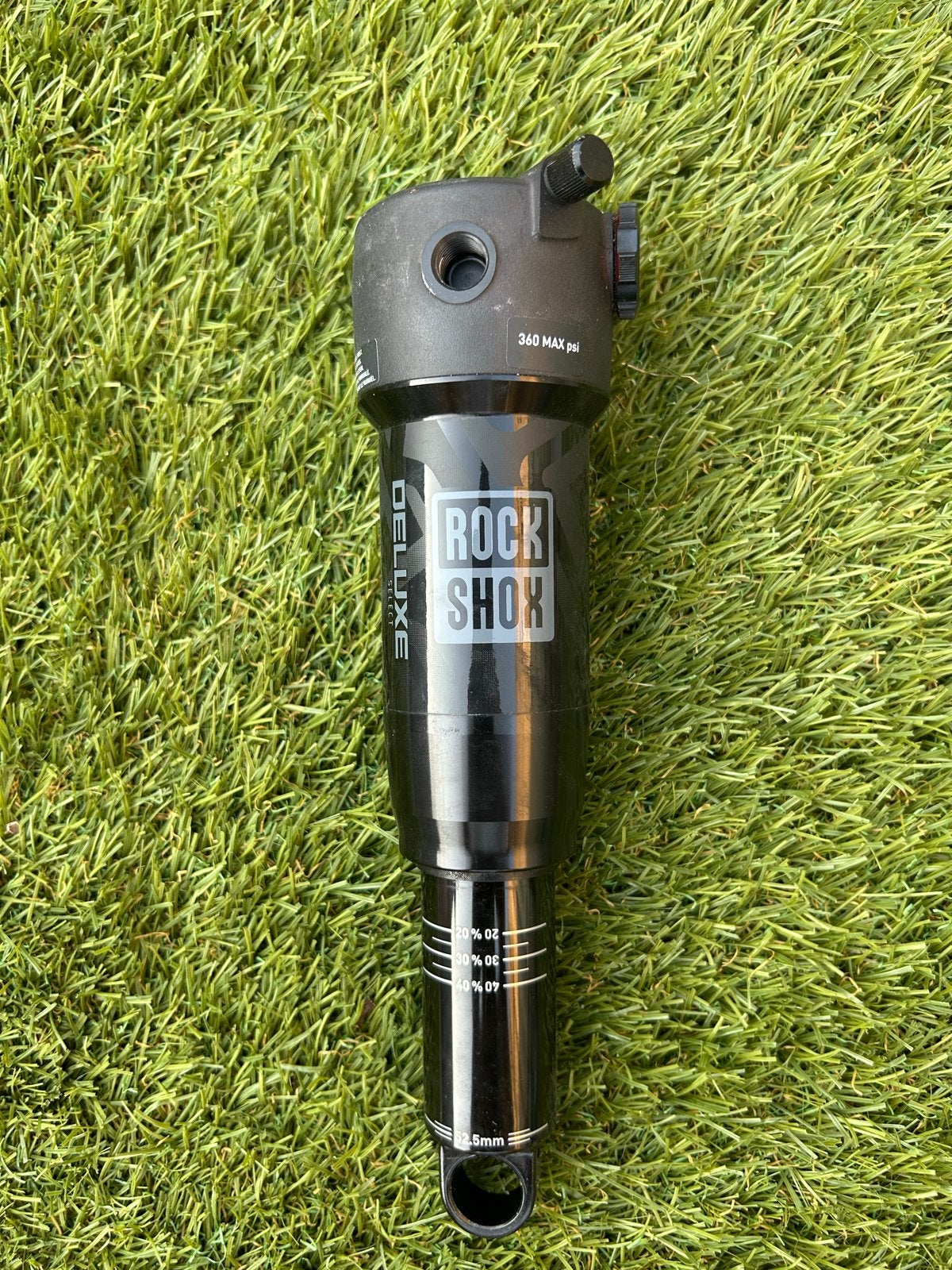 RockShox Deluxe Achterdemper voor Mountainbike, Fietsen en Brommers, Fietsonderdelen, Gebruikt, Overige typen, Aluminium, Mountainbike