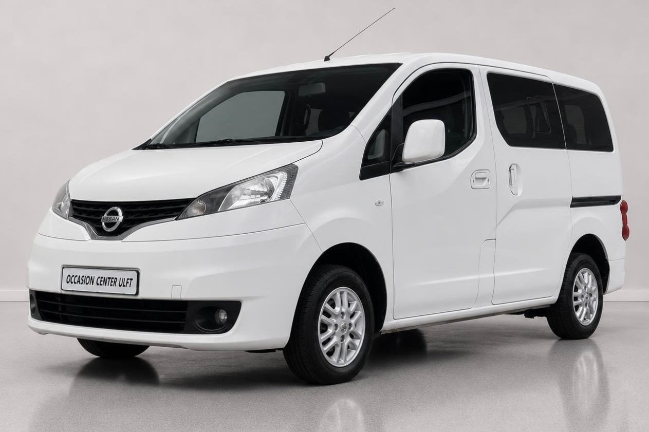 Nissan Evalia NV 200 / CLIMATE CRUISE CONTR / NAVIGATIE ..., Auto's, Nissan, Voorwielaandrijving, Stof, Gebruikt, Stoelverwarming