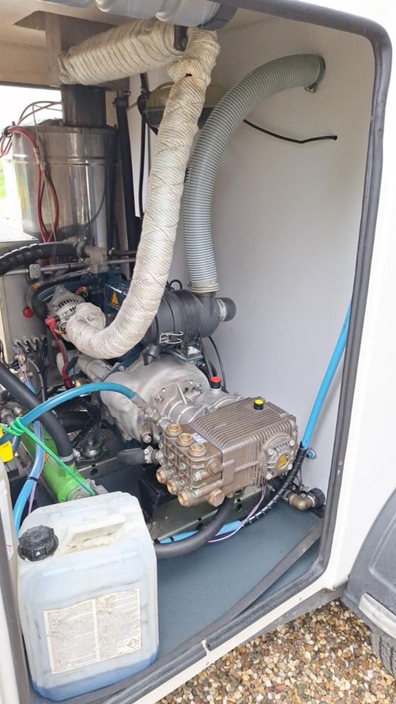 Reparatie Hogedrukreiniger aanhanger Waterkracht,  DiBO, ..., Doe-het-zelf en Verbouw, Reinigingsmachines, Ophalen