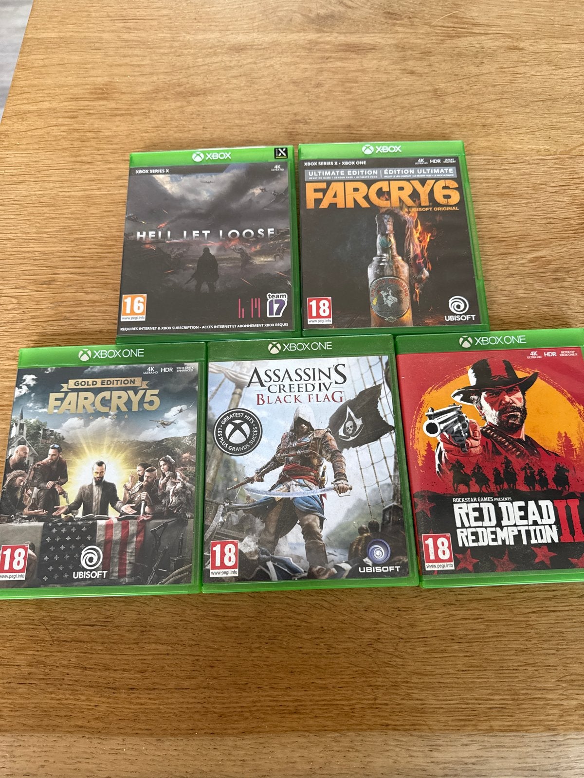 Xbox One/Series X games: Far Cry, Assassin's Creed, RDR2, Verzenden, Gebruikt