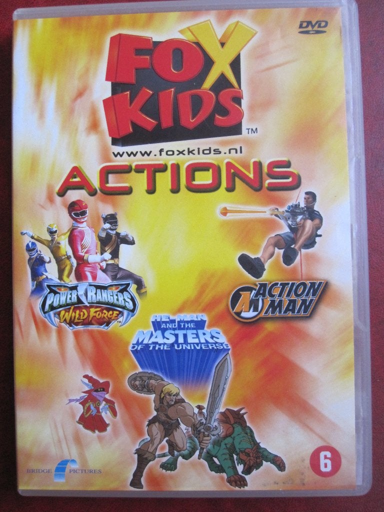 Fox Kids Actions, Avontuur, Nederlands, Tv-serie, Ophalen of Verzenden