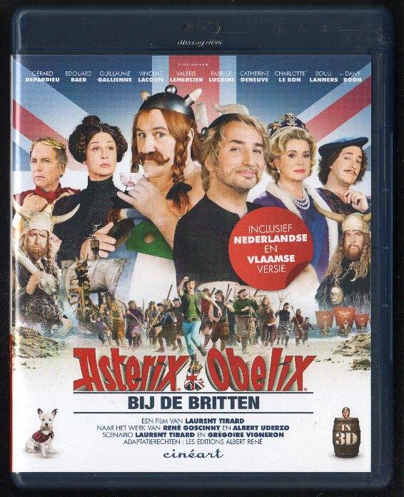 Asterix & Obelix Bij de Britten 3D+2D Blu-ray. NLaudio+subs!, Cd's en Dvd's, Blu-ray, Zo goed als nieuw, Avontuur, 3D, Ophalen of Verzenden