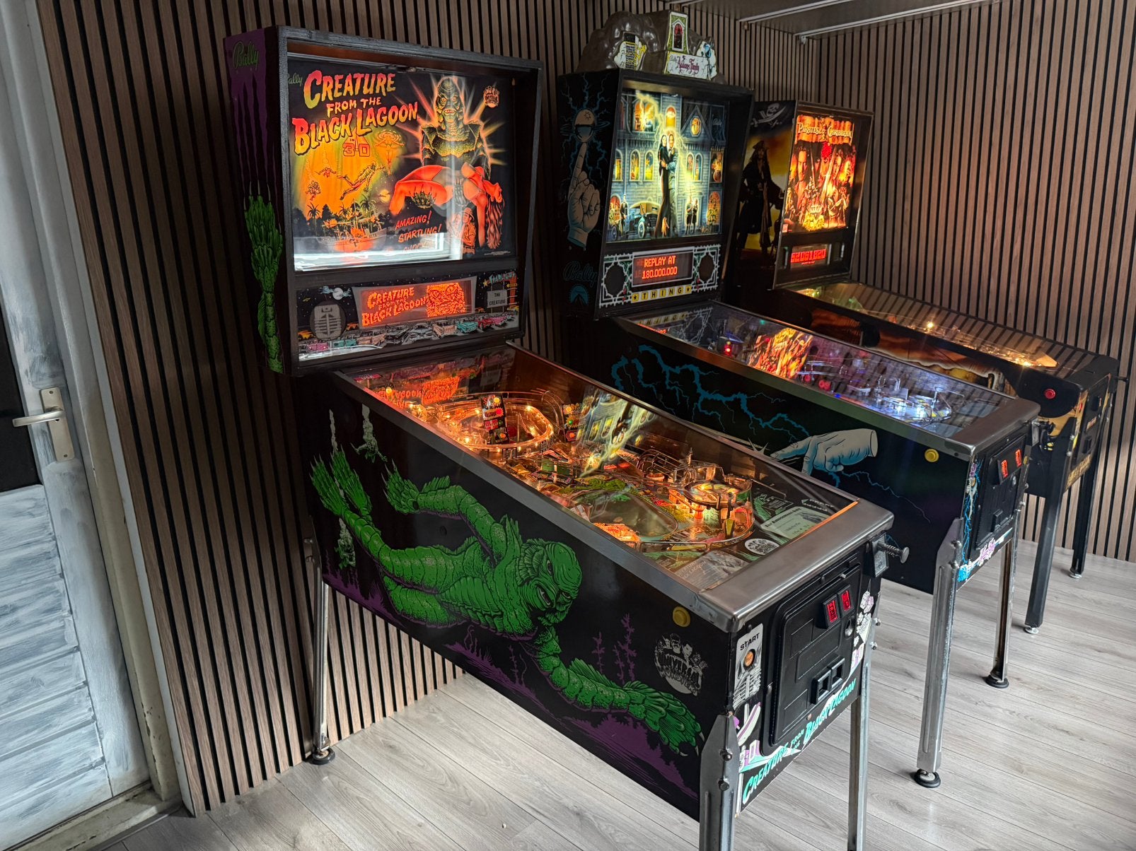 Flipperkast Creature From The Black Lagoon, Ophalen, Gebruikt, Bally, Dot-matrix