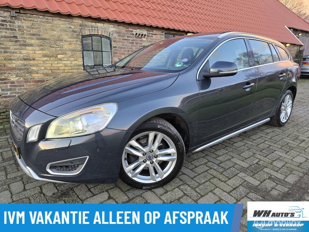 Volvo V60 1.6 T4 Summum 180pk | Xenon | open dak| Trekhaak, Auto's, Volvo, Voorwielaandrijving, 15 km/l, Gebruikt, 4 cilinders