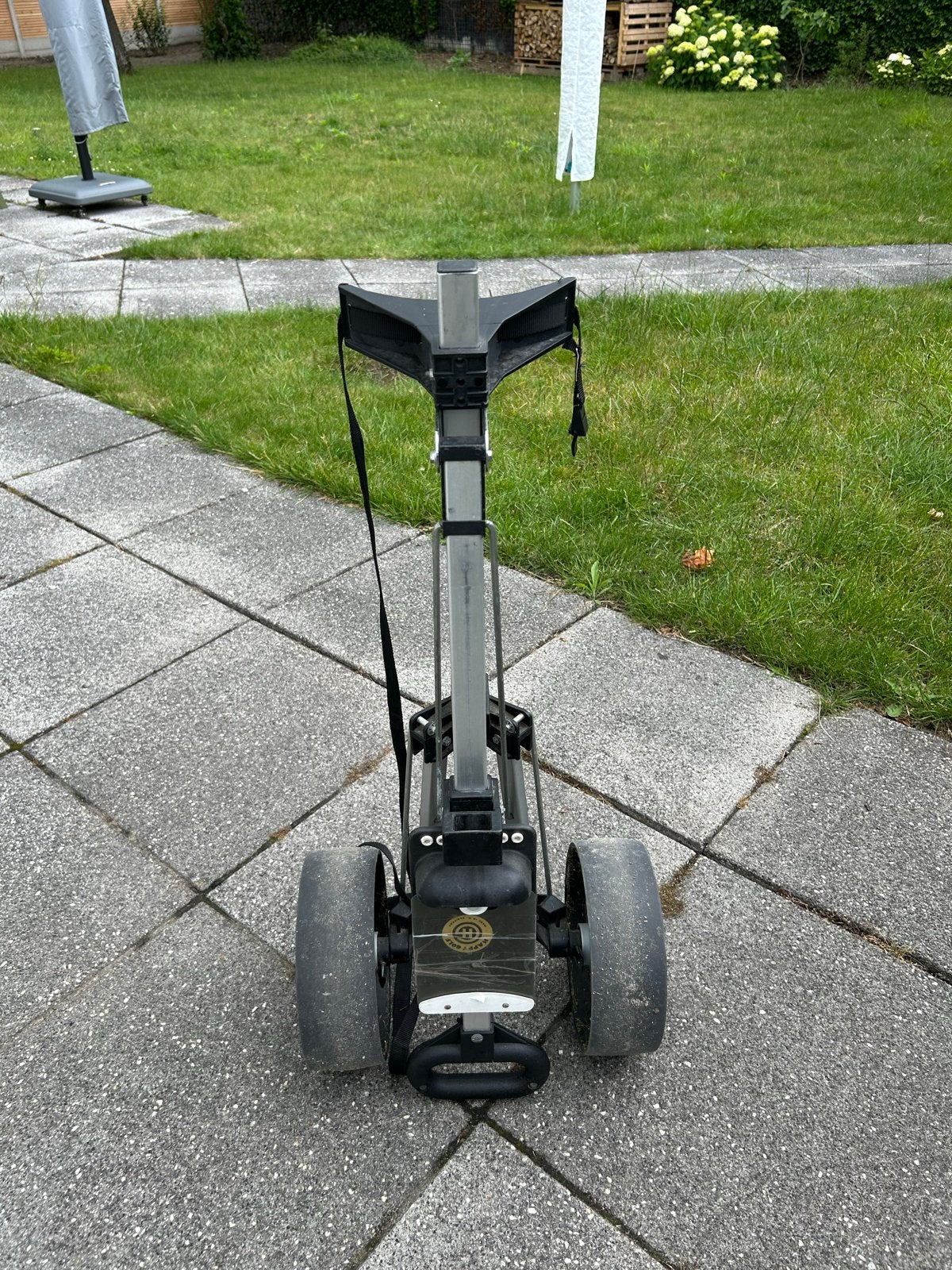 Golf trolley - Compact en in goede staat, Ophalen, Gebruikt, Golfkar
