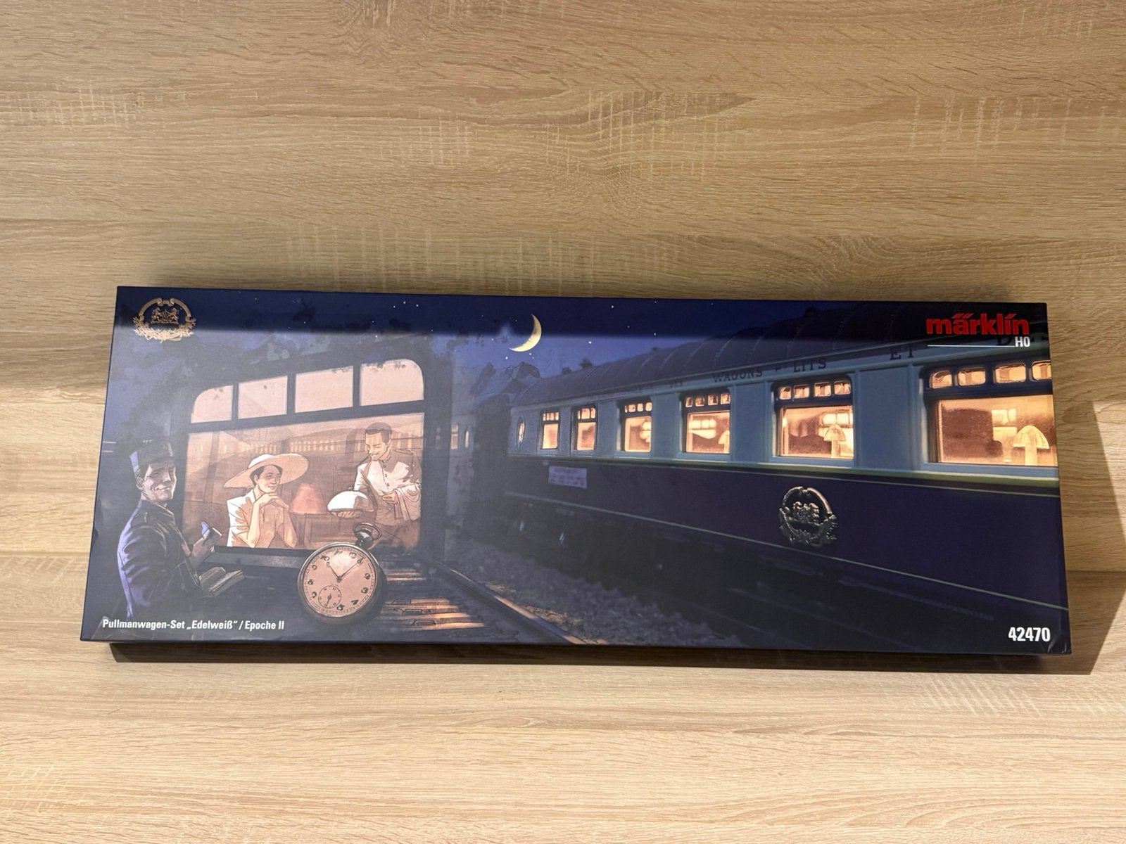 Marklin 42470 “Edelweiß“ rijtuigenset, Hobby en Vrije tijd, Verzenden, Wisselstroom, Wagon, Märklin