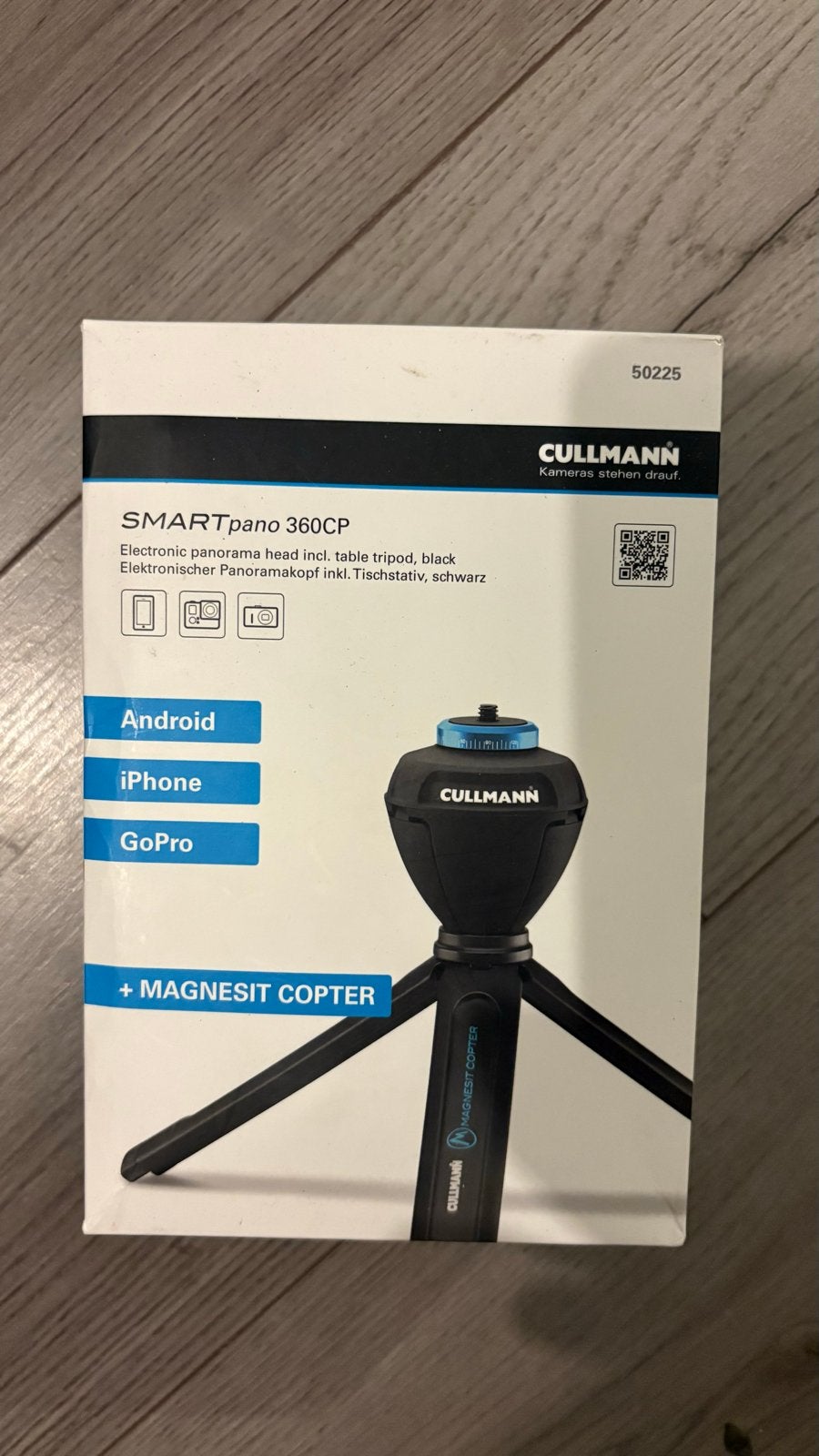 Cullmann SMARTpano 360CP Elektronische Panoramakop met Stati, Cullmann, 125 cm of minder, Nieuw, Ophalen of Verzenden