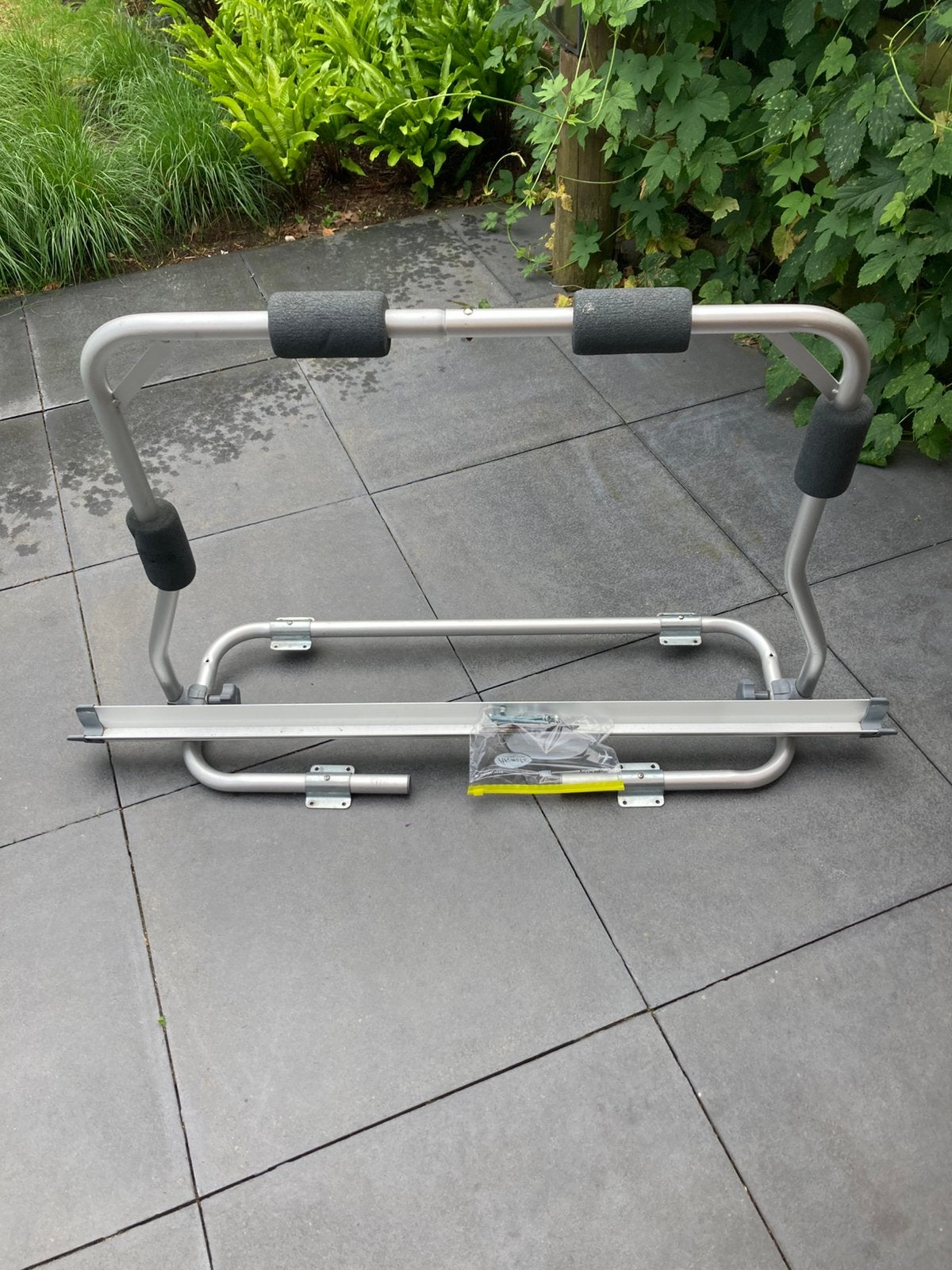 Fietsdrager voor 1 fiets voor op de dissel vd caravan, Ophalen, Zo goed als nieuw