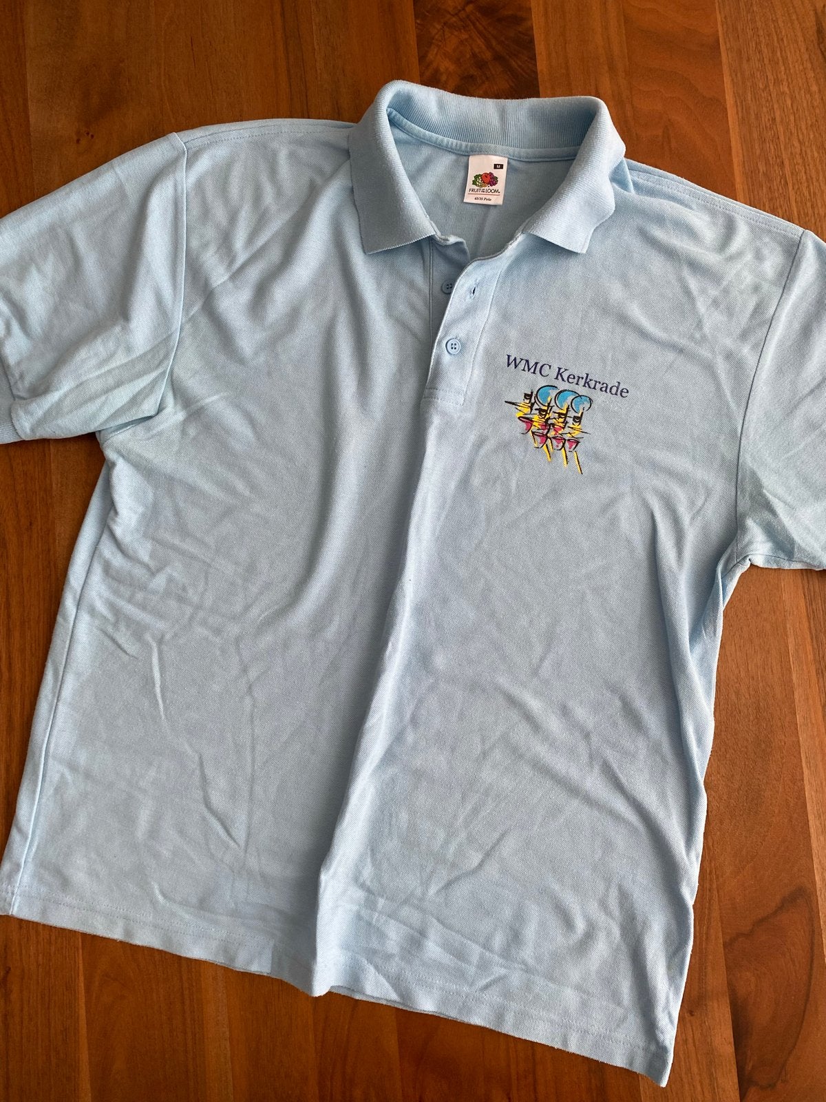 WMC Kerkrade Polo - Fruit of the Loom - Maat M, Ophalen of Verzenden, Nieuw, Maat 48/50 (M), Blauw