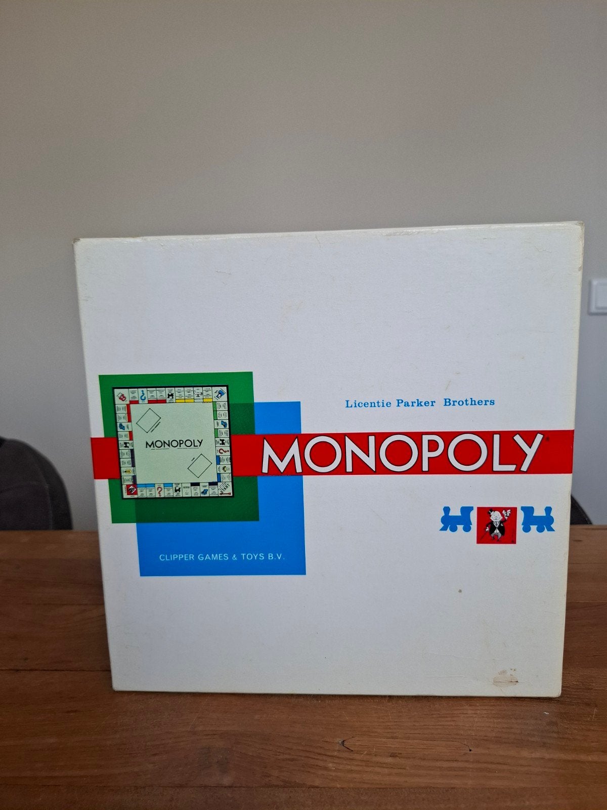 Monopoly Bordspel - Vintage Uitgave Clipper Games, Vijf spelers of meer, Ophalen of Verzenden, Gebruikt, Clipper Games & Toys B.V.