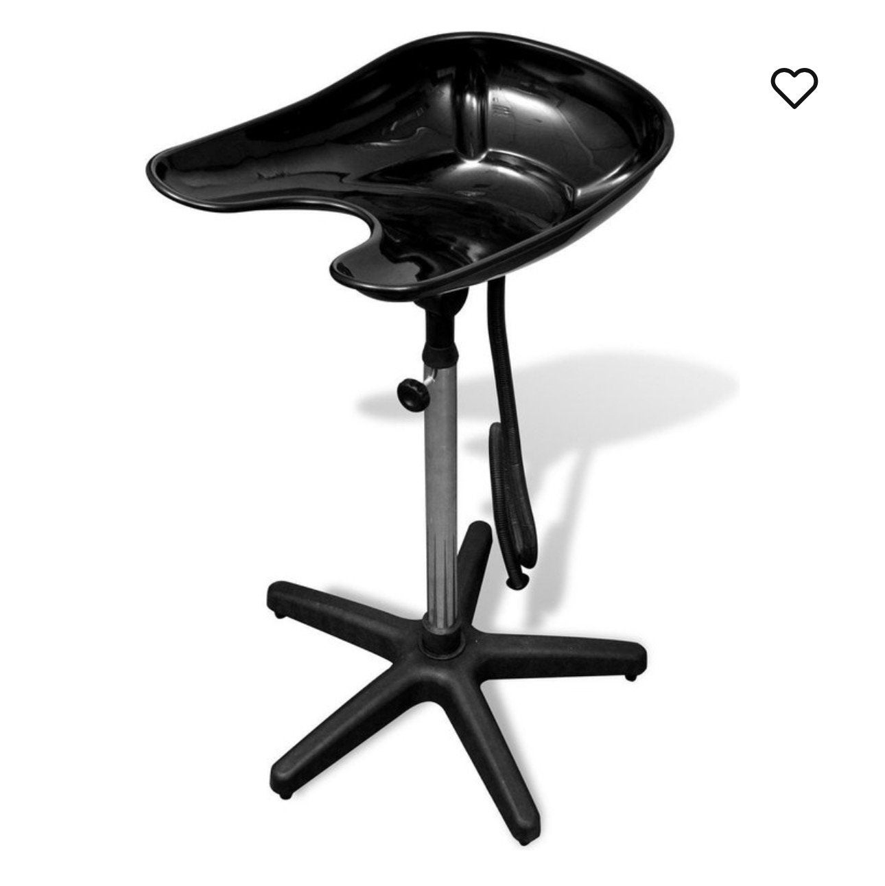 vidaXL - Salonwastafel - zwart, Ophalen, Nieuw, Rond