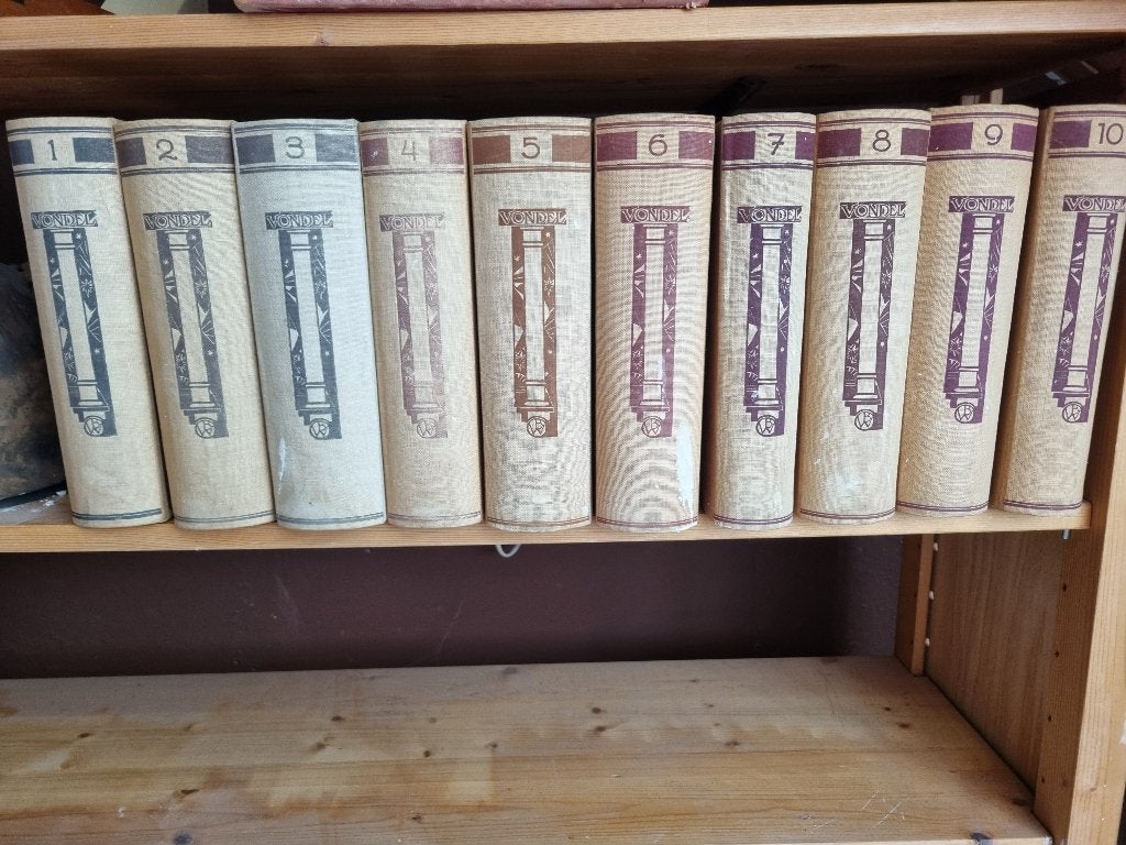Top-collectie verzamelde werken van Vondel en Da Costa, Ophalen, Joost van den Vondel