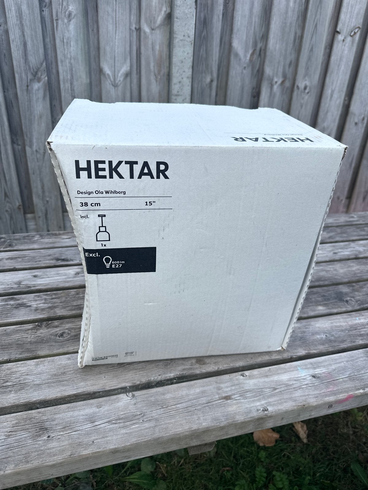 Ikea Hektar Grote Hanglamp - Nieuw in doos, Ophalen, Nieuw, Metaal, E27 (groot)