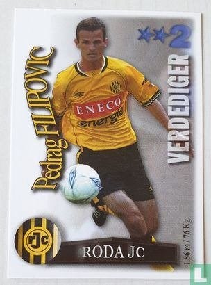 Spelerskaart Roda JC - Pedrag Filipovic 2003, Verzamelen, Ophalen of Verzenden, Zo goed als nieuw, Roda JC, Spelerskaart
