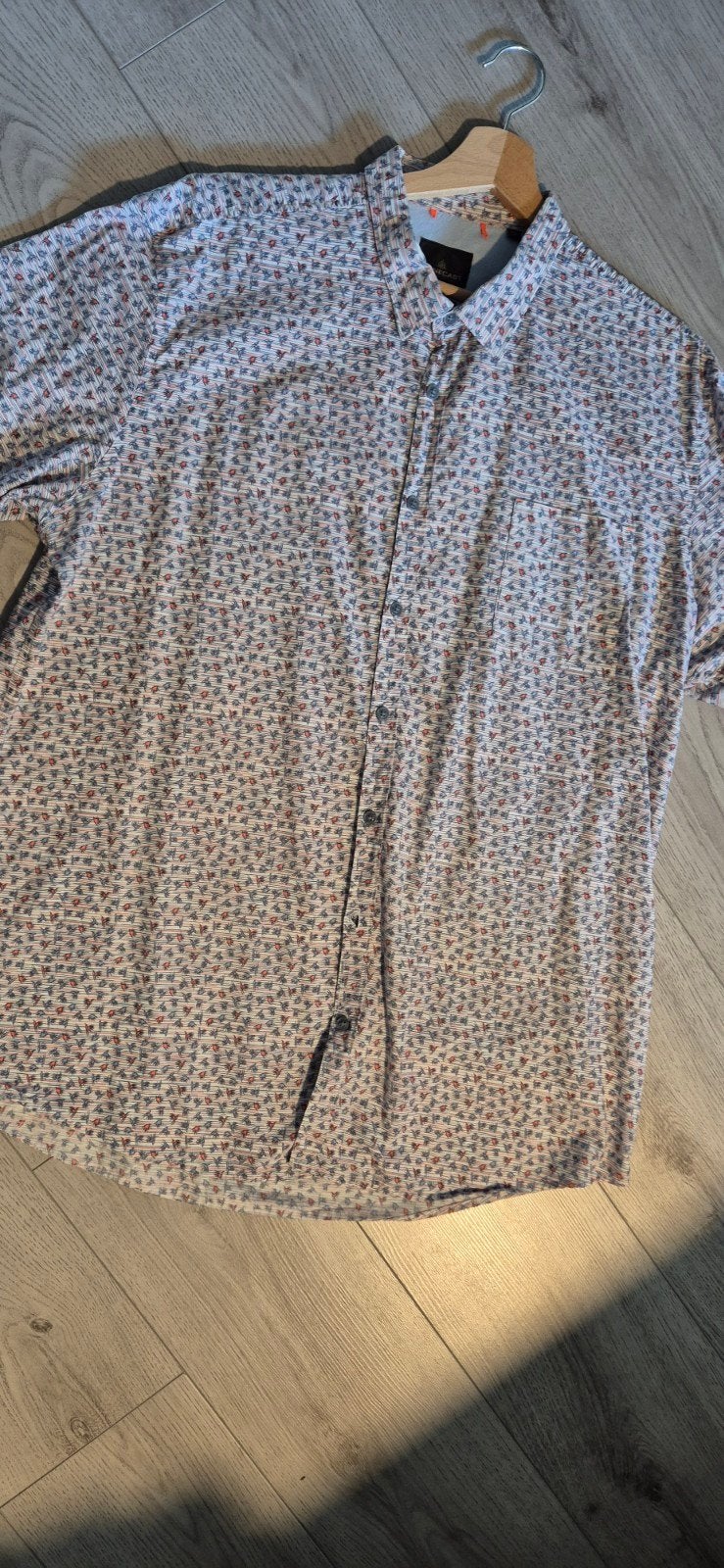 Stonecast blouse XXL met vogelprint - zo goed als nieuw, Ophalen of Verzenden, Zo goed als nieuw, Overige halswijdtes, Meerkleurig