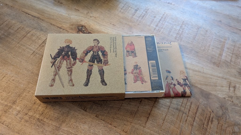 Final Fantasy Tactics OST 2CD 1997 Japan DigiCube, Ophalen of Verzenden, Zo goed als nieuw, Boxset
