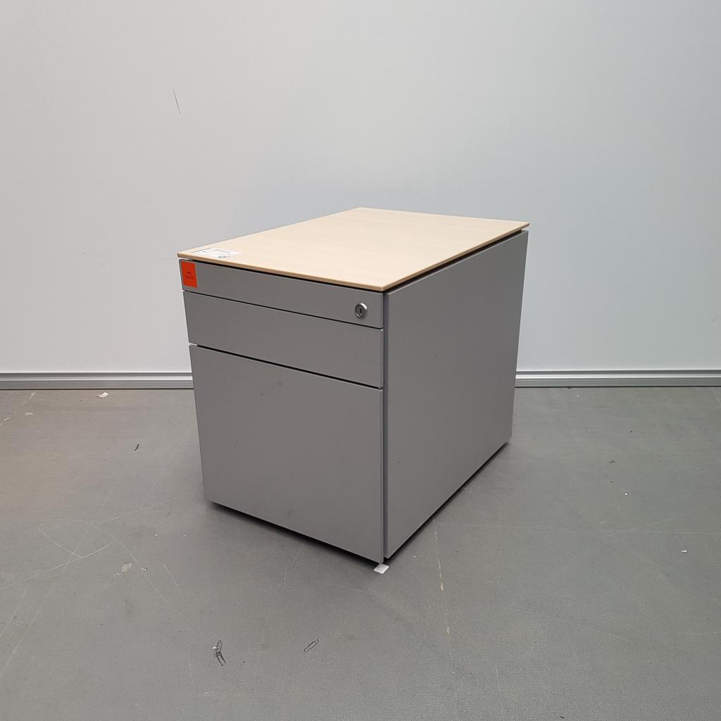 Steelcase ladeblok - 52x42x49 cm, Huis en Inrichting, Kasten | Ladekasten, Niet ingevuld, Gebruikt, Niet ingevuld, Niet ingevuld