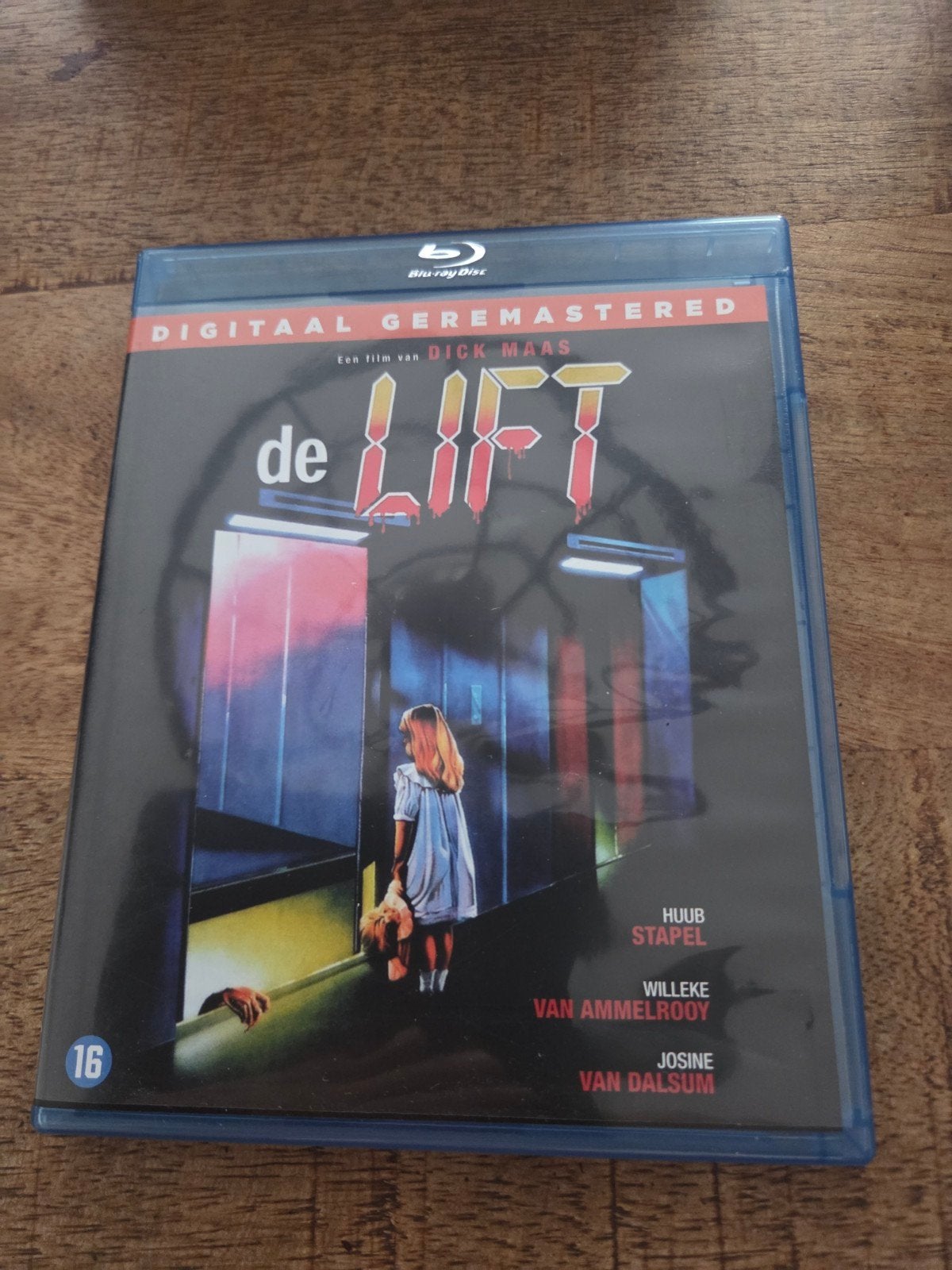 de lift blu ray (1983)Dick maas, Cd's en Dvd's, Ophalen of Verzenden, Zo goed als nieuw