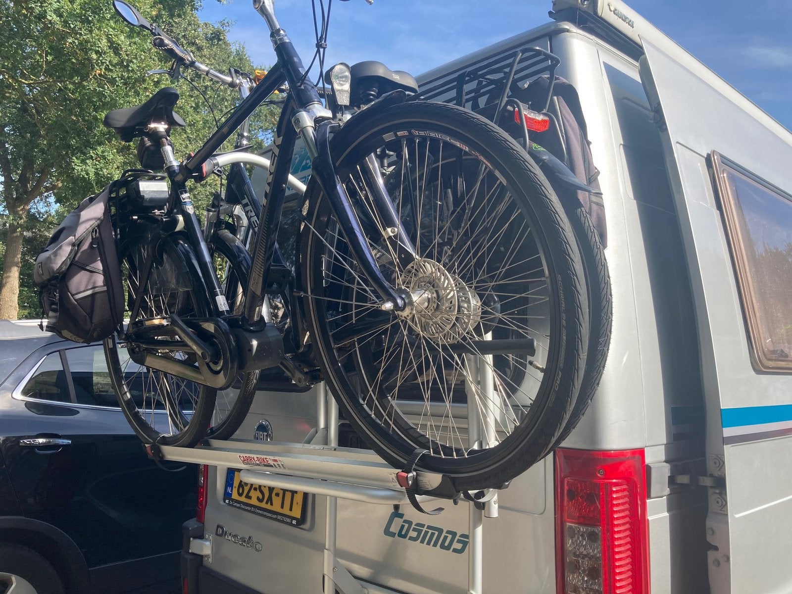 Foto 8 van Fietsendrager Fiamma voor Fiat Ducato voor 2006 zgan