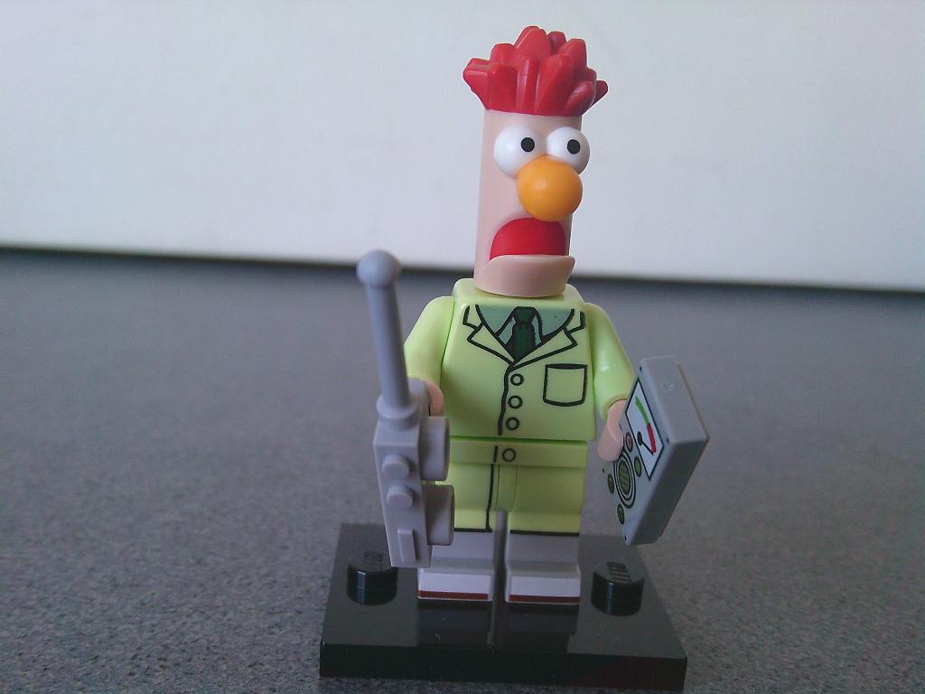 Lego Minifiguur CMF serie Muppets: Beaker     71033, Verzenden, Lego, Nieuw, Minifiguren serie
