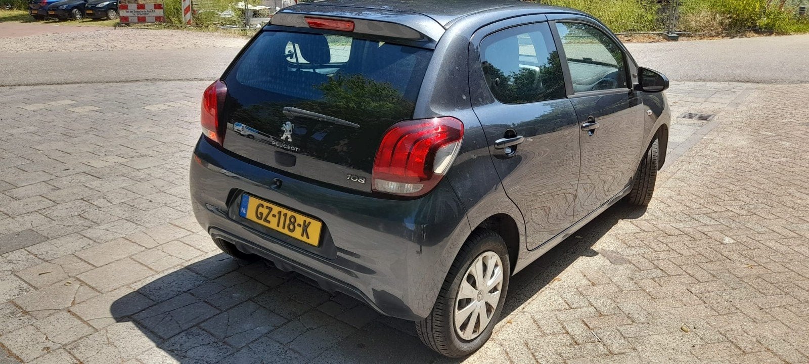 Peugeot 108 5-deurs 159.000km met NAP en APK, Voorwielaandrijving, Radio, 4 stoelen, Origineel Nederlands