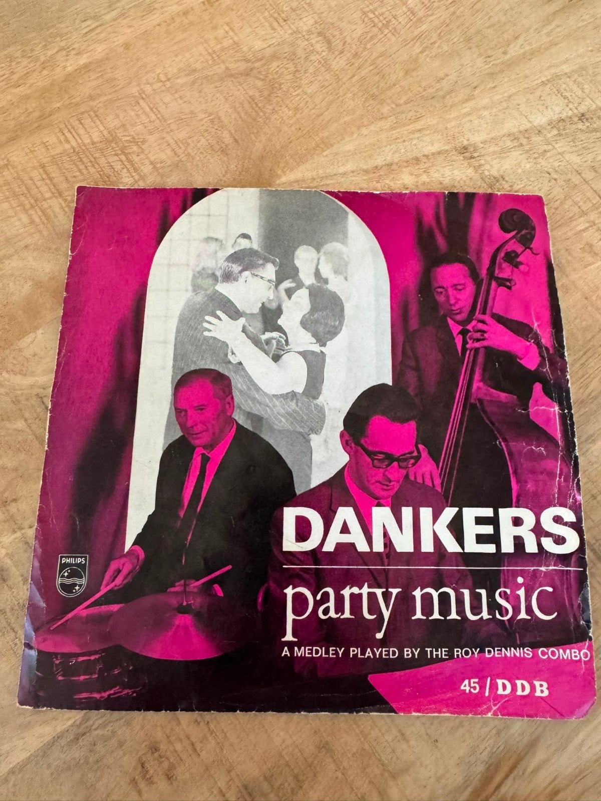 Dankers Party Music - The Roy Dennis Combo EP (Philips), Gebruikt, Overige genres, 7 inch, Ophalen of Verzenden