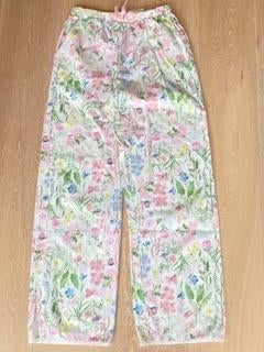 Pyjama broek met bloemen van Next mt. 152, Kinderen en Baby's, Nacht- of Onderkleding, Meisje, Nieuw, Ophalen of Verzenden