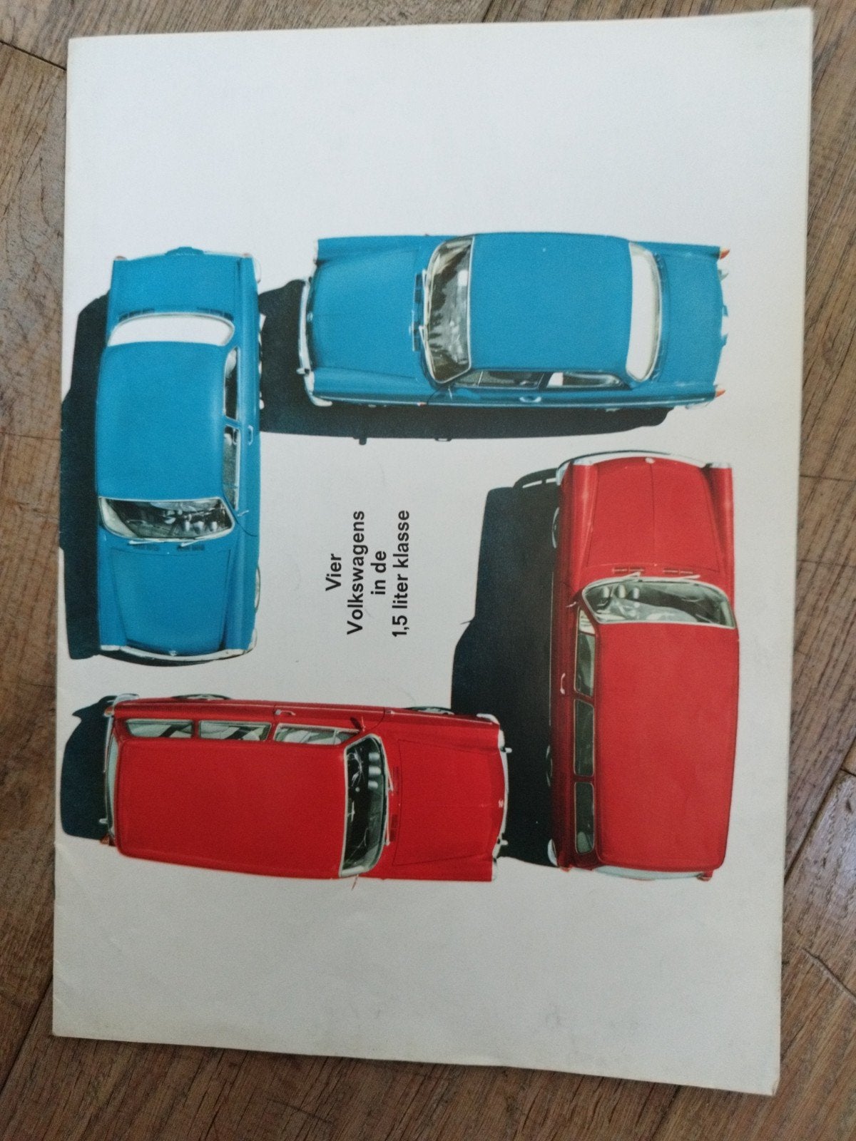 VW Volkswagen 1500 N/S Variant folder brochure 1964, Volkswagen, Ophalen of Verzenden, Zo goed als nieuw, Volkswagen