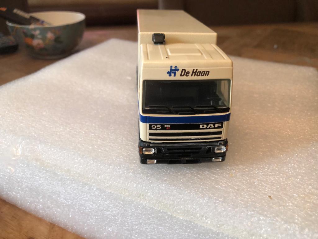 DAF 95 380 ATI.  6x2  De Haan Mei maand 15%  korting maand, Ophalen of Verzenden, Zo goed als nieuw, Bus of Vrachtwagen, Lion Toys