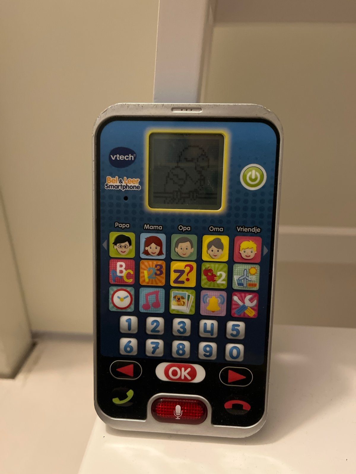 Vtech Bel & Leer Smartphone - Interactief Speelgoed, Kinderen en Baby's, Ophalen, Gebruikt, Elektronica, Met licht