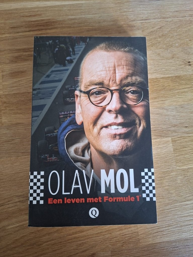 olav mol een leven met de formule 1 (2x), Ophalen of Verzenden, Zo goed als nieuw, Overige sporten, Olav Mol