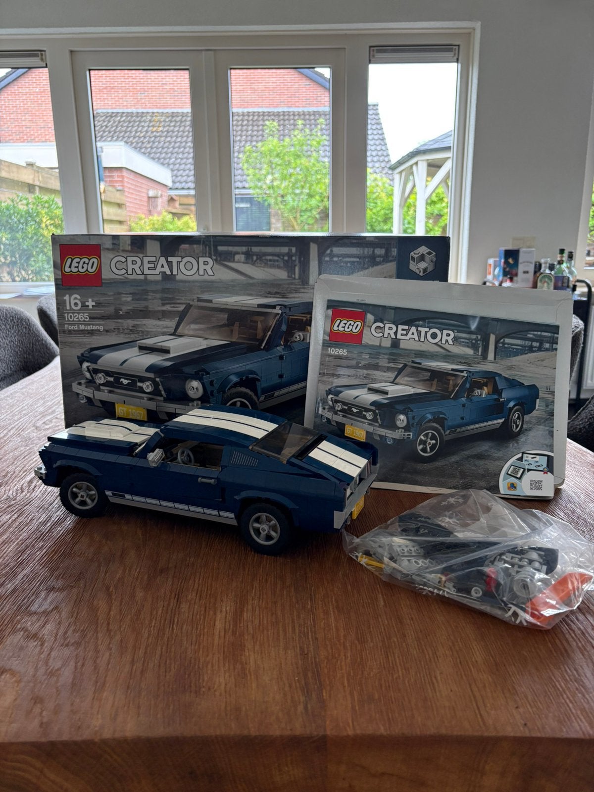 LEGO Creator - Ford Mustang 10265 (Compleet), Ophalen of Verzenden, Zo goed als nieuw