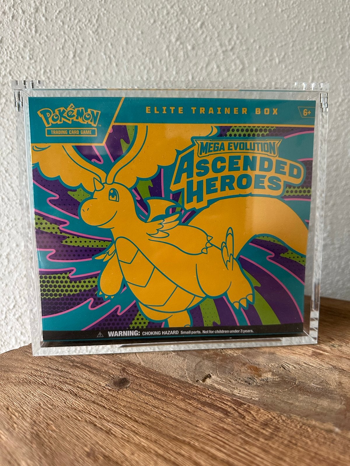Acryl display case voor Pokémon ETB - Bescherm je collectie, Ophalen of Verzenden, Nieuw, Overige typen