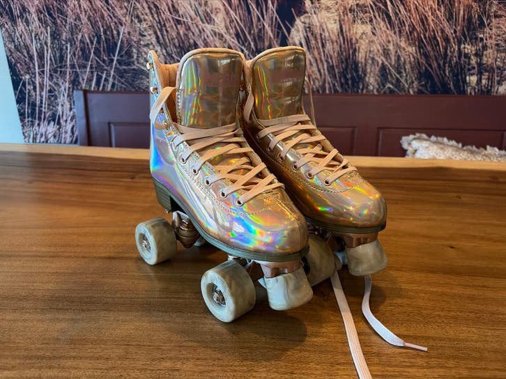 Impala Holografische rolschaatsen - Zo goed als nieuw, Overige merken, Overige typen, Ophalen of Verzenden, Zo goed als nieuw