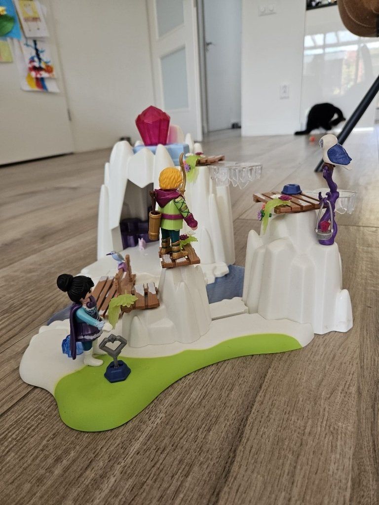 Playmobil 9470 Kristallen diamantengrot, Ophalen, Complete set, Fantasy, Zo goed als nieuw
