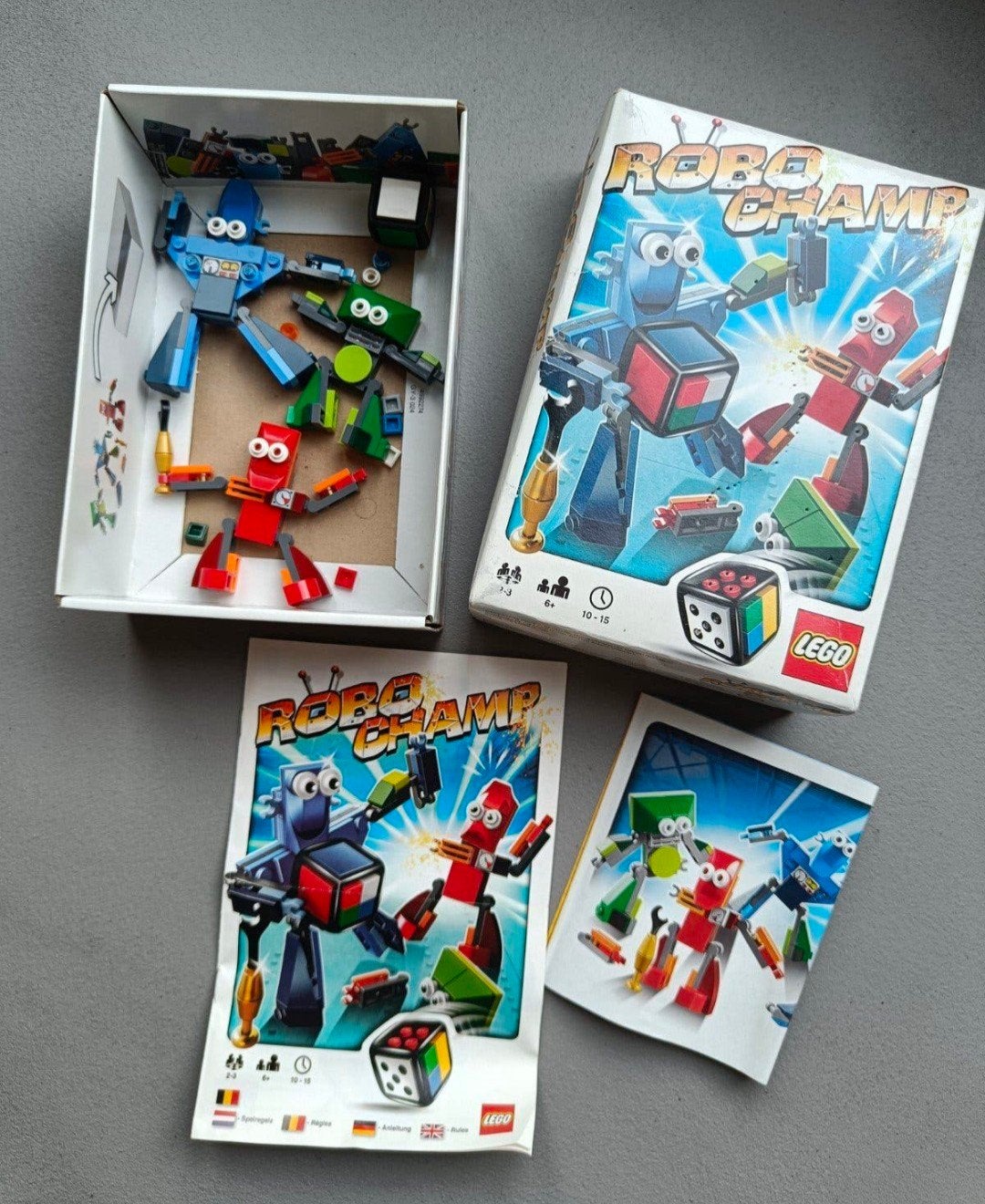 Lego Robo Champ Bordspel - Compleet & Goede Staat, Ophalen of Verzenden, Gebruikt, Complete set, Lego