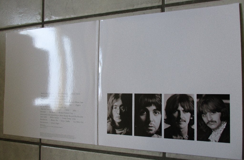 THE BEATLES. The White Album., Inclusief poster, Ophalen of Verzenden, Zo goed als nieuw, 12 inch