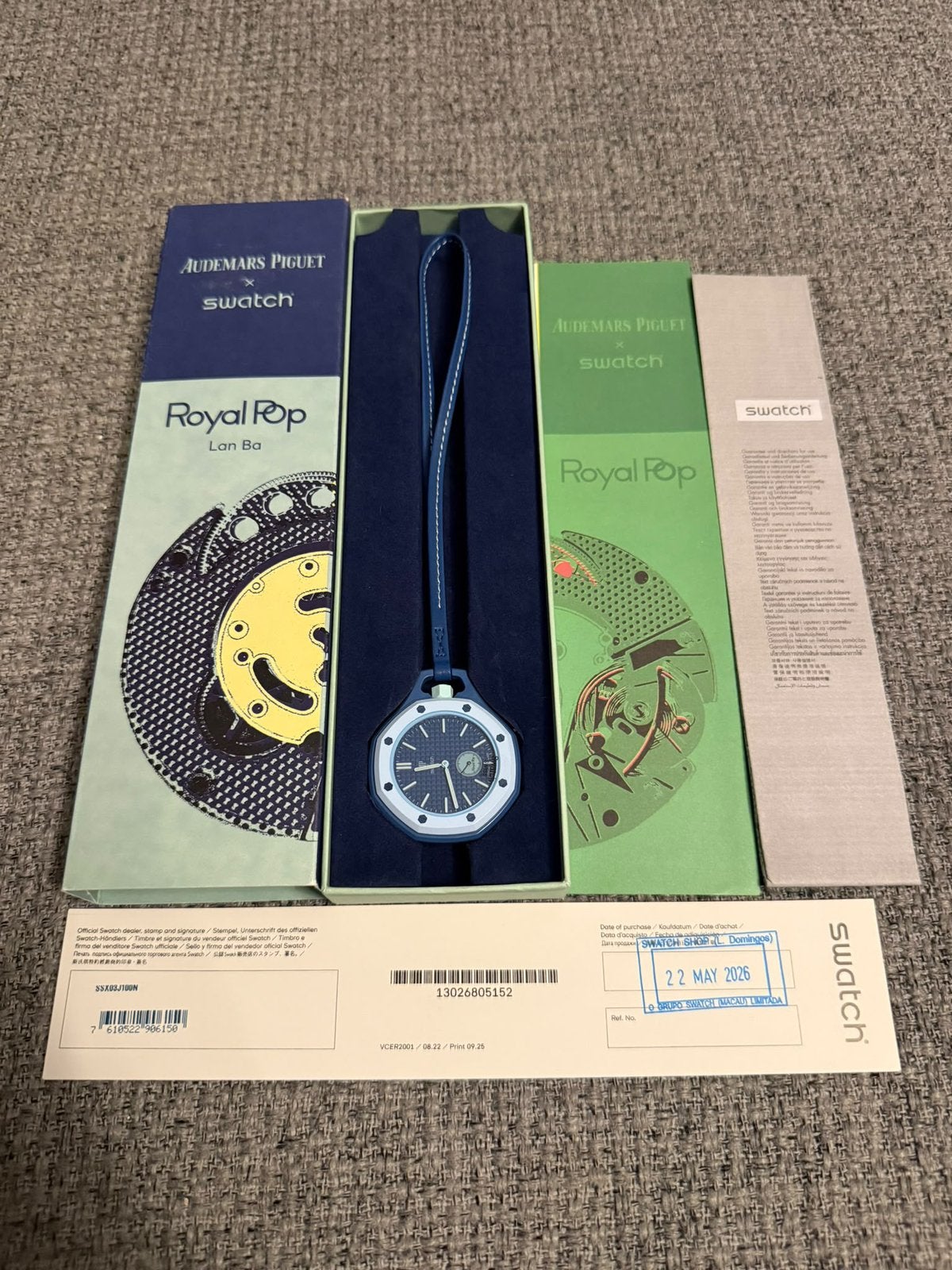 Lán ba Ap X Swatch Mechanisch!, Sieraden, Tassen en Uiterlijk, Kunststof, Polshorloge, Swatch, Nieuw